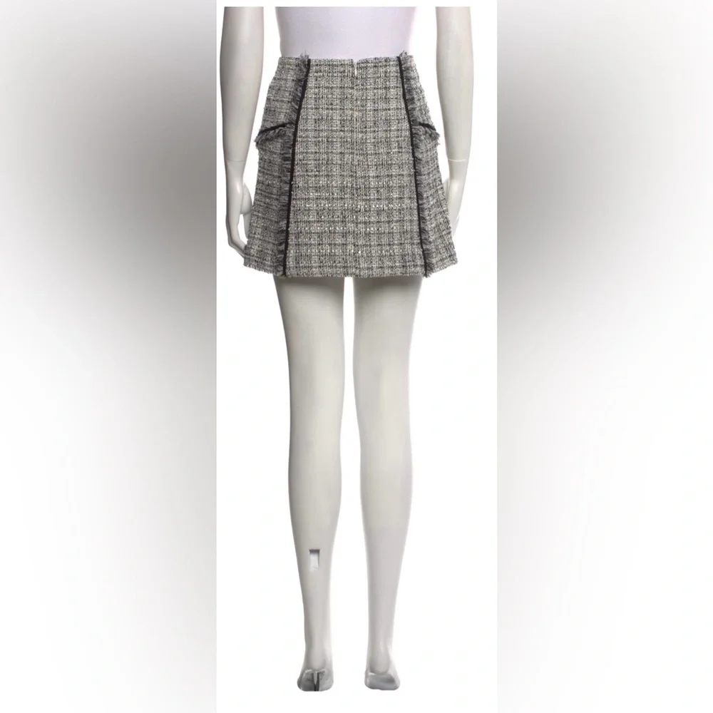 NWOT Veronica beard multi-colored tweed skirt - Picture 5 of 13
